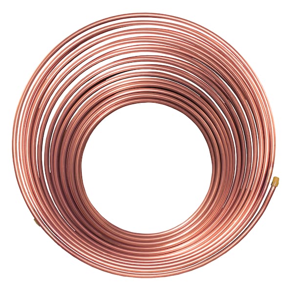 NiCopp Nickel/Copper Brake/Fuel/TransLine Tubing Coil, 3/8" x 100'